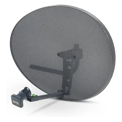 (Zone Satellite Dish & Quad Lnb for Sky / FreeSat / Hotbird / Astra/ Polesat) Satdish ZONE 1/2