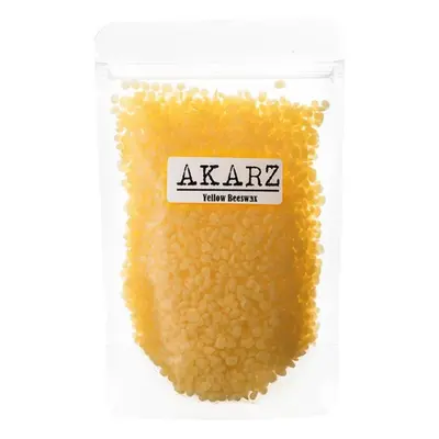 (yellow, 1000g) Akarz White/yellow Beeswax Pure Natural Cosmetic Grade Top Quality For Diy Lip B