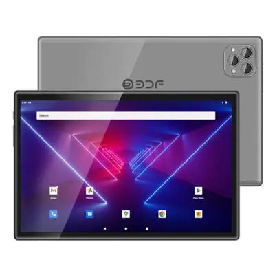 (Grey) BDF 10.1 Inch Tablets Octa Core 8GB RAM 256GB ROM Tablet PC 4G LTE Phone Dual Wi-fi Table