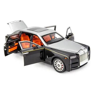 (silver, 1/18-Size:29*10.2*7.5cm) 1/18 Rolls-royce Phantom Model Car Alloy Diecast Collectible P