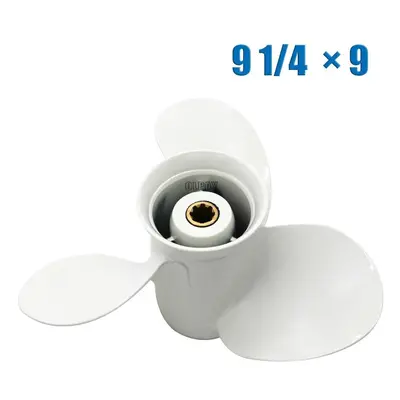 (white, China) Propeller 1/4x9-j For Yamaha 683-45945-00-el 63v-45945-10-el,propeller For Yamaha