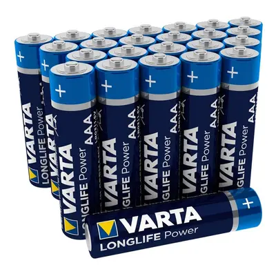 VARTA Longlife Power AAA Micro LR03 Alkaline Battery (24-pack) - Made in Germany - ideal for toy