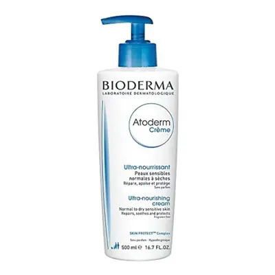 Bioderma Atoderm Ultra Nourishing Creme Non-Greasy Texture White 500ml