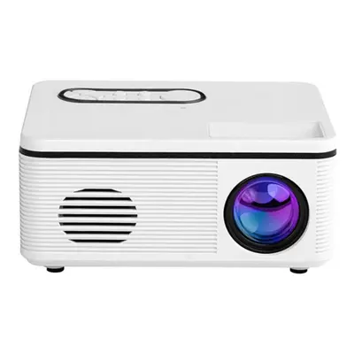 (white, One Size) Ramidos H88 Projector Led 3D 1080p Support Haut-parleur Tf Hdmi Usb Mini Media