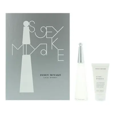 Issey Miyake L'eau D'issey Eau de Toilette Gift Set : Eau de Toilette 50ml - Body Lotion ml