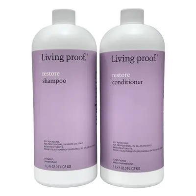 Living Proof Restore Shampoo & Conditioner Oz Set