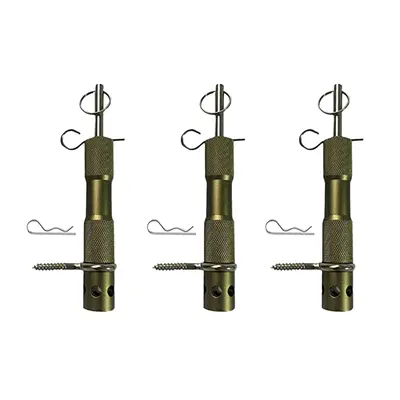 3X Perimeter Trip Alarm, Gauge Camping Trip Alarm Trip Wire Alarm Device, Early Warning Security