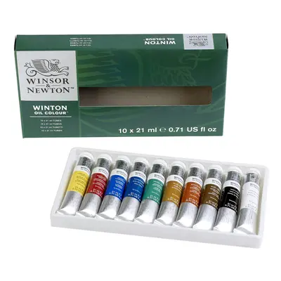 Winsor & Newton Winton Oil Paint, Set of x 21ml Tubes