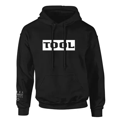 (Small) Tool 'Logo & Spanner' (Black) Pull Over Hoodie