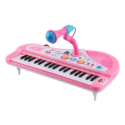 37 Key Kids Electronic Keyboard Piano Musical Toy with Microphone for Children's Toys