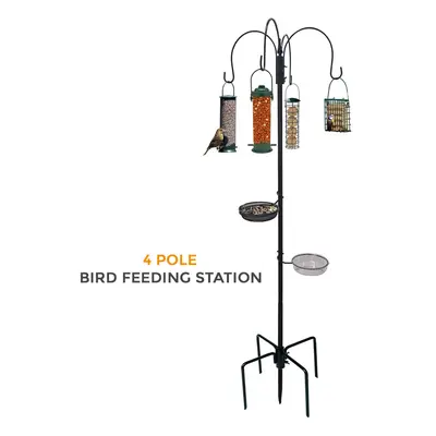 NEW TRADITIONAL BIRD FEEDING FEEDER FEED STATION WATER BATH SEED TRAY HANGING