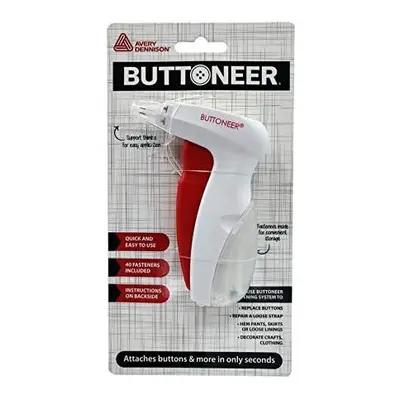 Avery Fasteners BUTTONEER RED/White