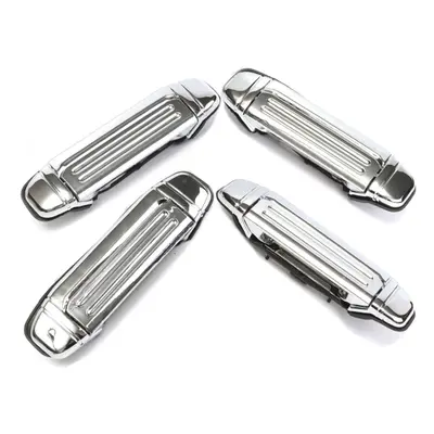 New Chrome ABS Outer Exterior Door Handle For Mitsubishi Montero Pajero V31 V32 V33 V43 V45 V46