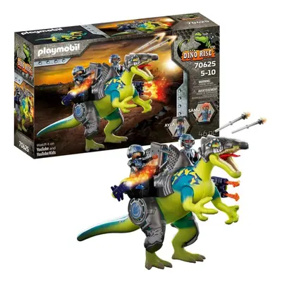 Playmobil Dinos Spinosaurus: Double Defense Power Playset PCs