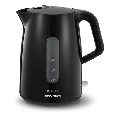 Morphy Richards Brita Filter Electric Jug Kettle, W, Black