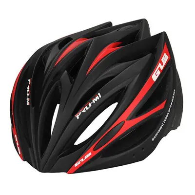 (Black red) Dual Purpose Helmet Sweat Absorbing Safe Light Weight Fashionable Design Helmet