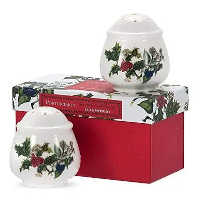 Portmeirion Home & Gifts Salt & Pepper Set, Ceramic, Multi-Colour, x x 6.7 cm