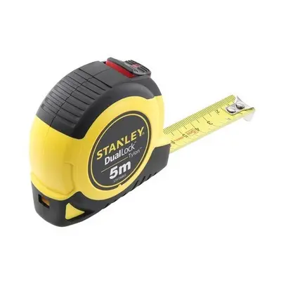 Stanley Tools STA036803 Dual Lock Tylon Pocket Tape 5m (Width 19mm)