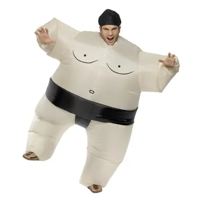 Smiffys Unisex Adult Sumo Wrestler Inflatable Costume