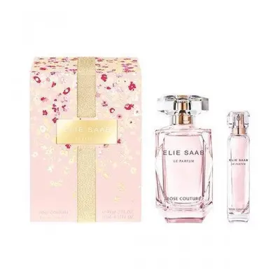 Elie Saab Rose Couture Pcs Set: Oz Eau De Toilette Spray + 0.33 Oz Eau De Toilette