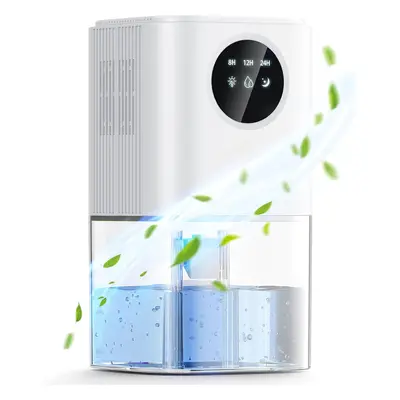 (B-white-01) Dehumidifiers for Home, Dehumidifier 1800ML Portable Ultra Quiet Dehumidifier for B