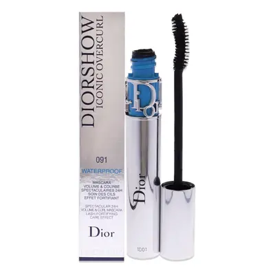 Dior Diorshow Iconic Overcurl Waterproof Mascara Spectacular 24H (091) Black, Ounce