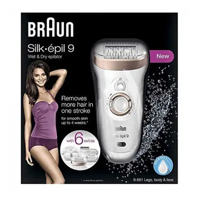 Braun Silk-epil Wet & Dry epilator High Frequency Massage system