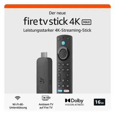 All-new Amazon Fire Tv Stick 4k Max Streaming Device