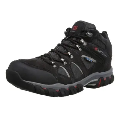 Mens Karrimor Bodmin IV Weathertite Mid Rise Waterproof Hiking Shoes - Black Sea