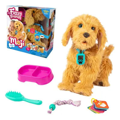 My Fuzzy Friends Moji Interactive Labradoodle - Plush Interactive Dog Toy for Boys and Girls, Lo