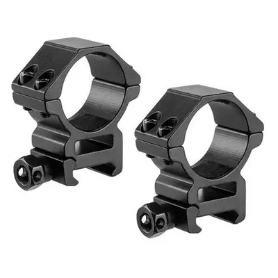 Barska Optics AI13188 30mm Weaver Style HQ Rings&, Matte Black - Pack of