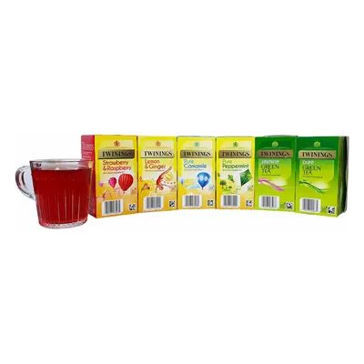 Twinings Infusion Green Variety Pack - 6x20