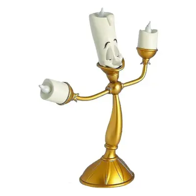 Clock Candle Beauty And The Beast Candle Holder Lumiere Led Candle Holder for Wedding Table, Chr