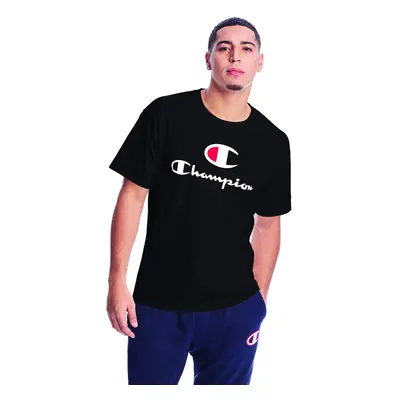 Champion Men's T-Shirt Men's Crewneck Cotton Tee Men's Mid-Weight T