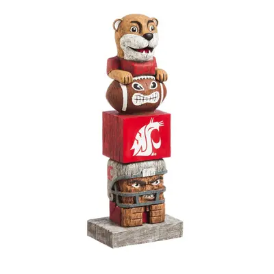 Evergreen NCAA Washington State Cougars Tiki Totem