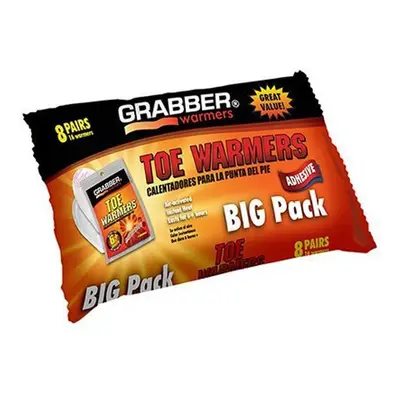 Grabber Warmers Toe Warmer Big Pack (8-Pack), x 4.5-Inch