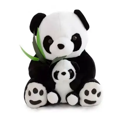 (Panda, 38cm) Large 38CM Panda Teddy Bear Cuddly Plush Stuffed Animal Soft Toy Kids Gift Xmas