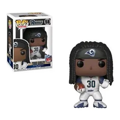 Funko FUNKOFBLARTG4 Pop Wave in. NFL Todd Gurley Figure - Los Angeles Rams