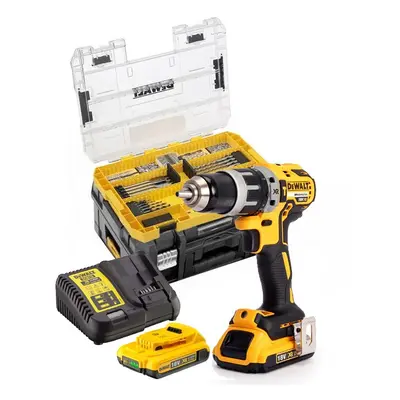 Dewalt DCD796D2 18v XR Brushless Combi Hammer Drill Tstak - 2x 2.0ah + Pc Set