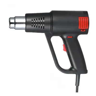 (black, UK Plug) 2000w Industrial Fast Heating Hot Air Gun High Quality Handheld Heat Blower Ele