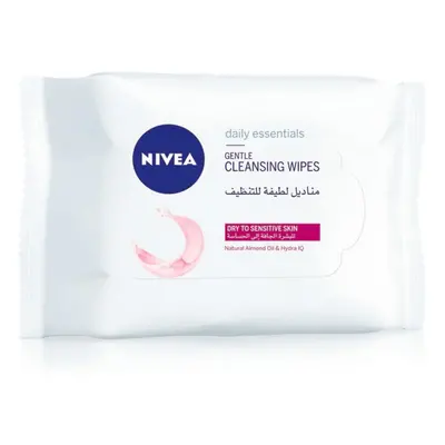 Niveagentle Dry to Sensitive Skin Cleansing Wipes 25's