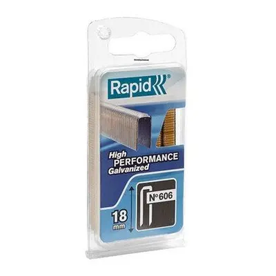 Rapid 606/18NB 18mm Staples Box of