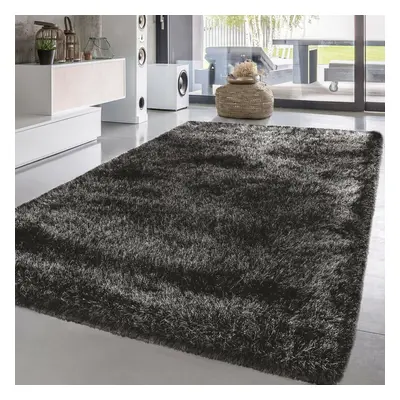 (Dark_Grey, x cm) New Modern Non slip Fluffy Thick Shaggy Natty Rug