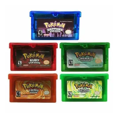 5 All in Set NINTENDO Pokemon Ruby Games GBA Game Boy Advance