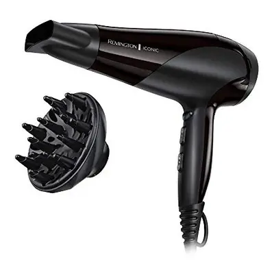 Hair Dryer Ionic (Powerful, Fast Professional Styling, Diffuser, Concentrator, Ionic Conditionin