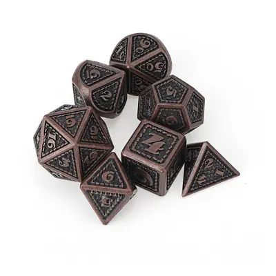 () Beutiful Color Metal Polyhedral Dice Multi-side Set For DND RPG MTG Role Playing Board Game W