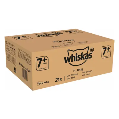 Whiskas 7+ Years Cat Pouches Mixed Selection in Jelly, x g Pack