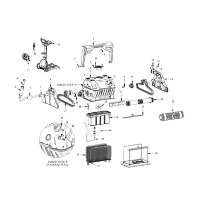 Certikin Cable Entry Side Plate (SPDW1002)