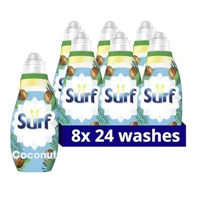 Surf Coconut Bliss Concentrated Liquid Laundry Detergent infused with natural essential oils for