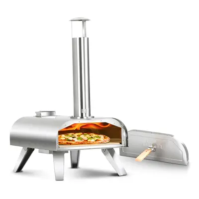 Bighorn outdoor stainless steel pizza pellet oven